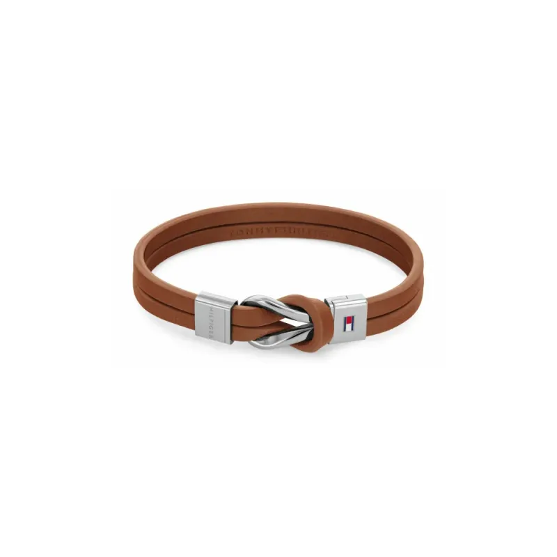 Tommy Hilfiger Braided Knot Brown Bracelet                                  2790441