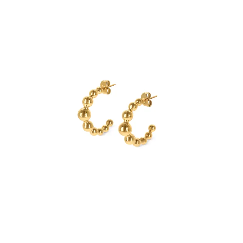 One Infinity Hoops Earrings OJIDE02G