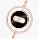 Image Pulseira Lucky Move Color Onyx com Diamantes