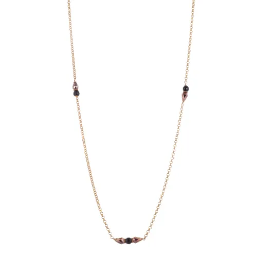 Collana Vanto Gioielli em Prata e Pietre