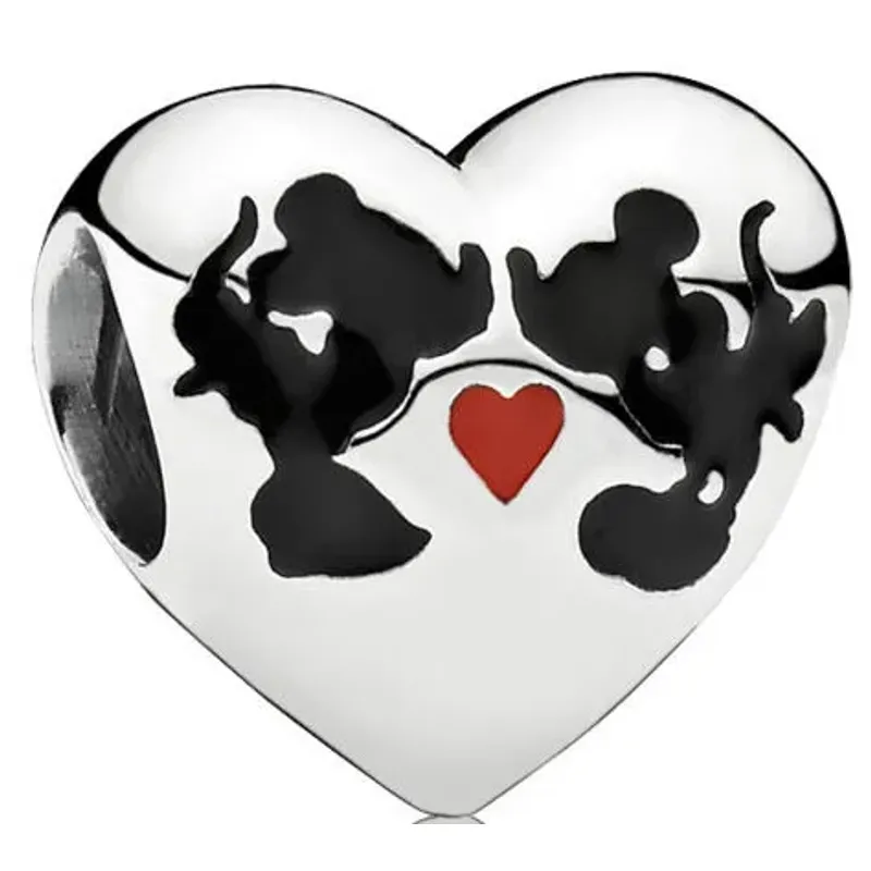 Pandora Conta Disney Minnie & Mickey Kiss 791443ENMX
