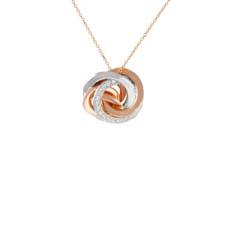 K Di Kuore Necklace with Diamonds 451096