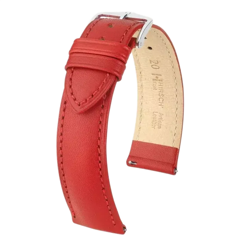 Hirsch Bracelet Kent L Red 01002020-2-18