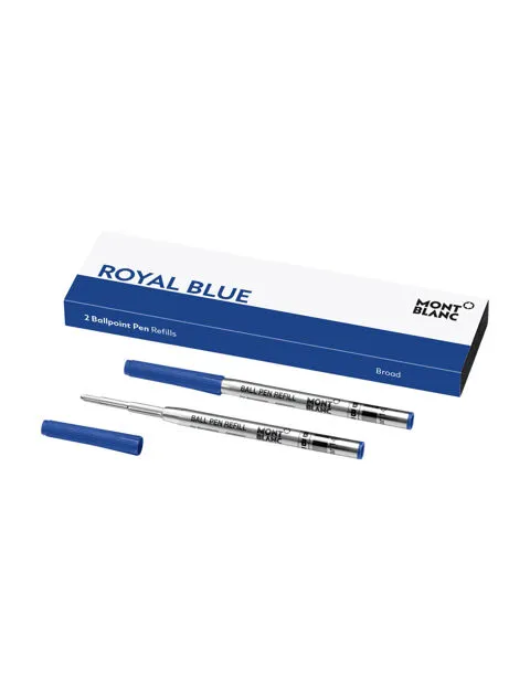 2 Tinteiros Ballpoint Royal Blue (B)