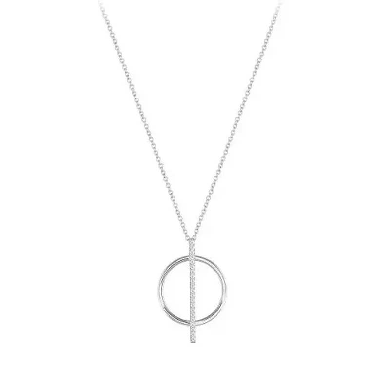 Unike Colar Glow Circle & Bar UK.CL.1204.0110