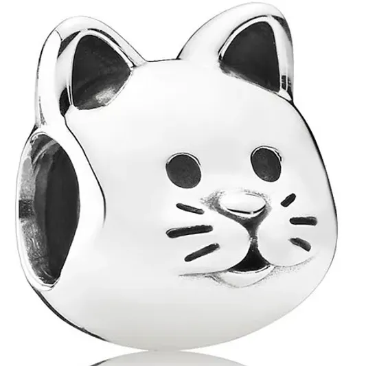 Pandora Silver Cat Charm                                             791706
