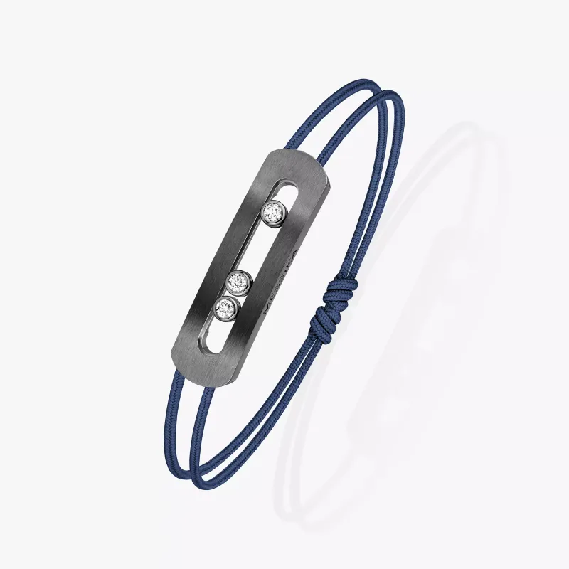 Messika Bracelet Move Titânium Grafite With Diamonds MEK.01.PU.10829.TG