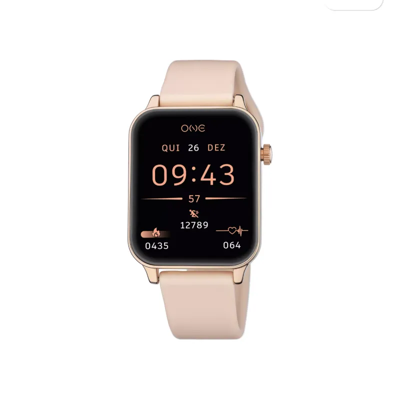 One Smartwatch Frame Rosegold Silicone OSW4197RS61L
