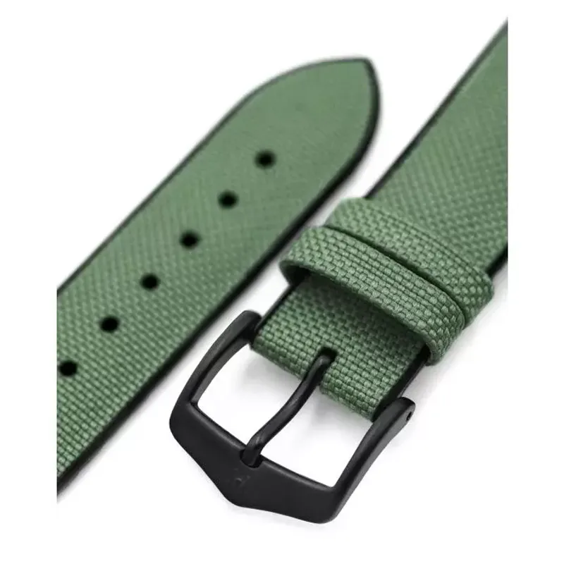 Hirsch Bracelet Arne L Green and Black 0925090045-5-20