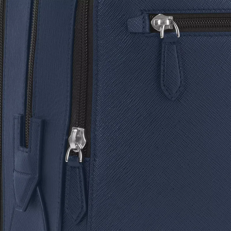 Montblanc Medium Backpack with 3 Compartments in Sartorial Leather 131716