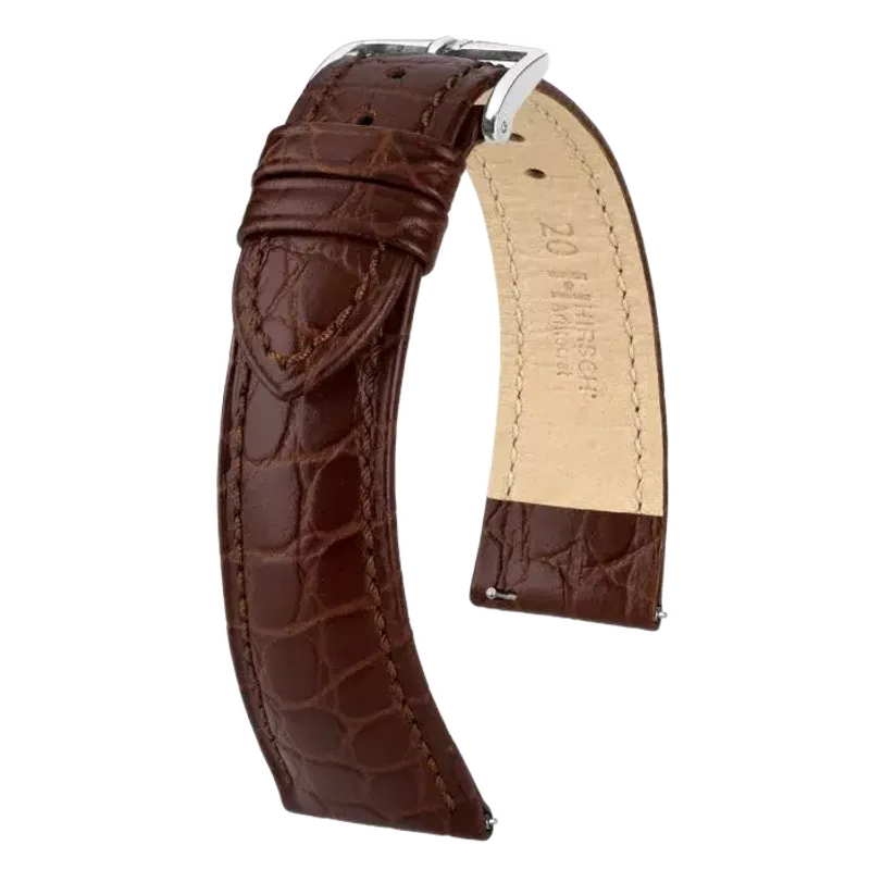 Hirsch Bracelet HIRSCH Aristocrat  L Brown 03828010-2-18