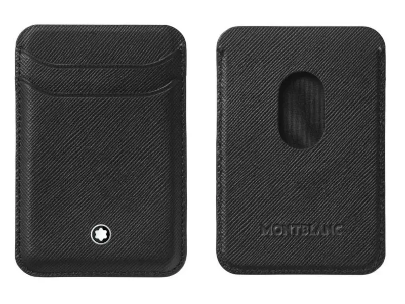 Montblanc Porta cartão 2cc com alinhamento magnético 129226