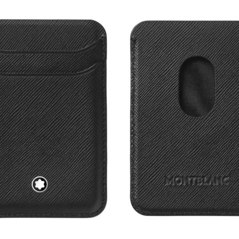 Montblanc Porta cartão 2cc com alinhamento magnético 129226