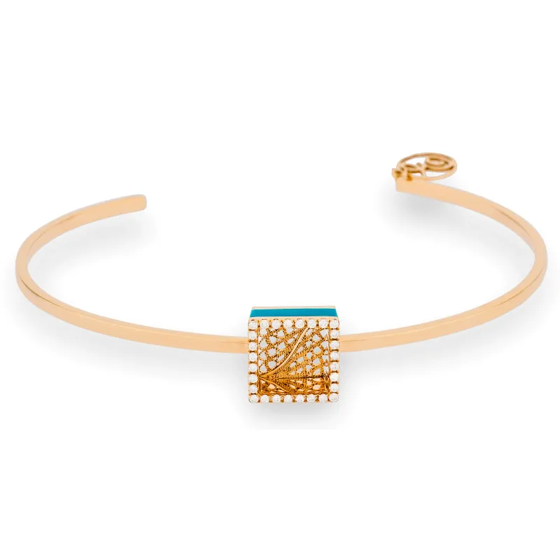 Eleutério Pulseira Eleutério Ouro Amarelo, Au750, 6,30Gr. PLOA0123