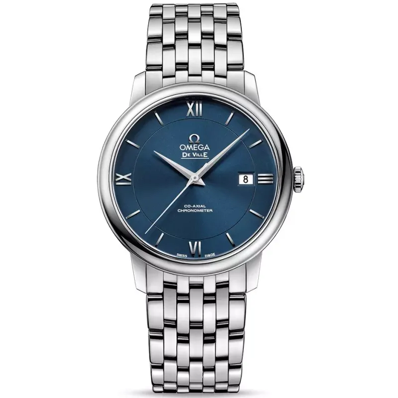 Omega OMEGA DV PRESTIGE CO-AXIAL ST/ST BLUE 42410402003001