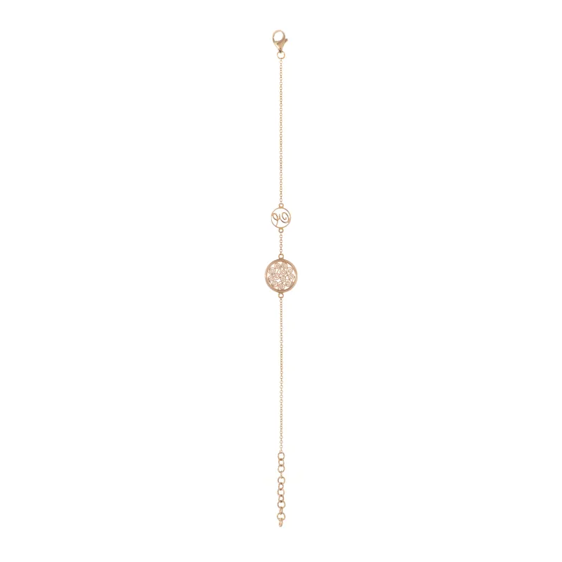 Eleutério White Couture Gold Bracelet PLOR0101