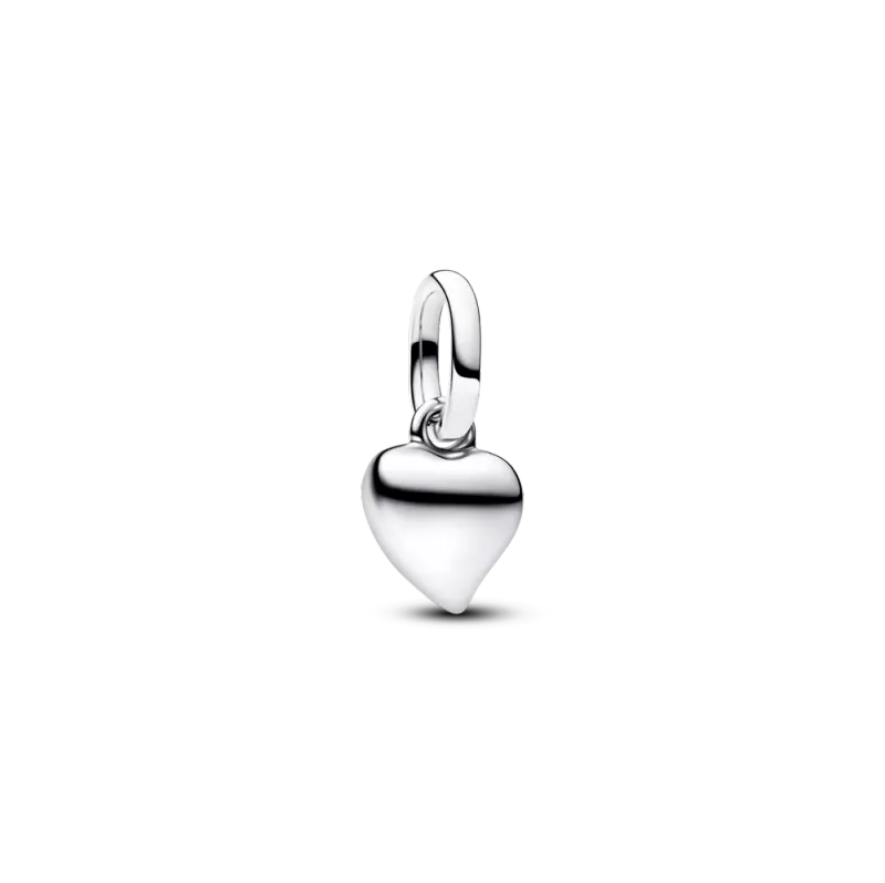 Pandora Asymmetric heart sterling silver mini dangle 793691C00