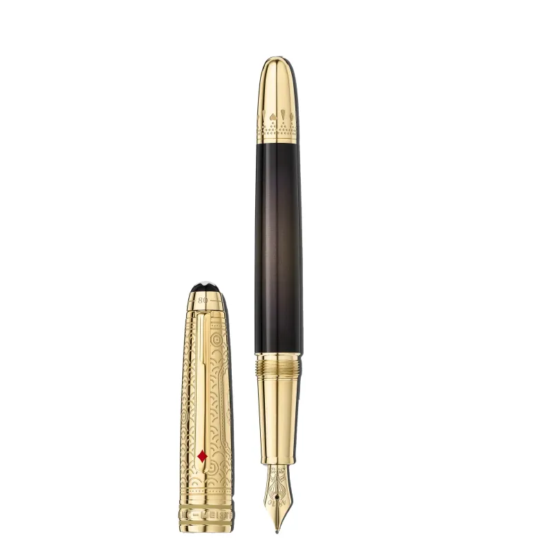 Montblanc Fountain Pen 145 Meisterstück Doue M Around the world 80 day 128471