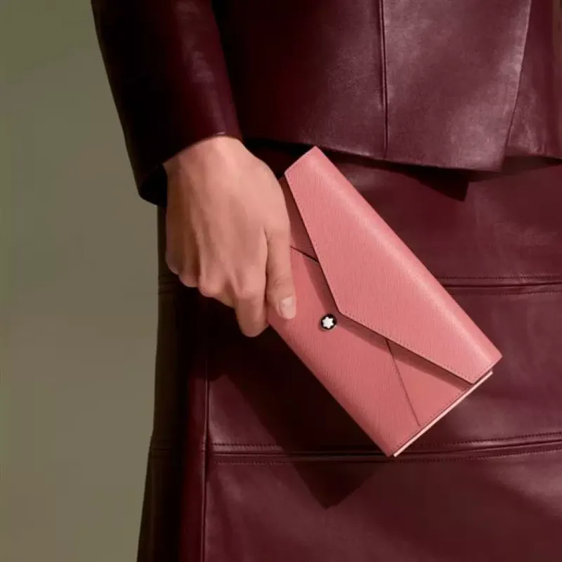 Montblanc Sartorial Continental Wallet Blush/Rose 198985
