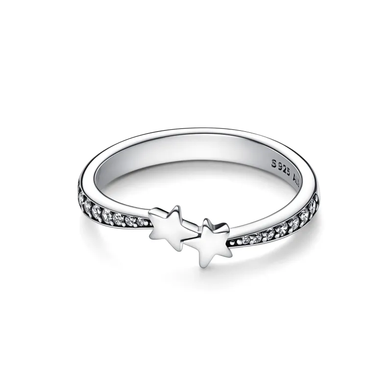 Pandora Anel Shooting Stars Sparkling 192365C01-52
