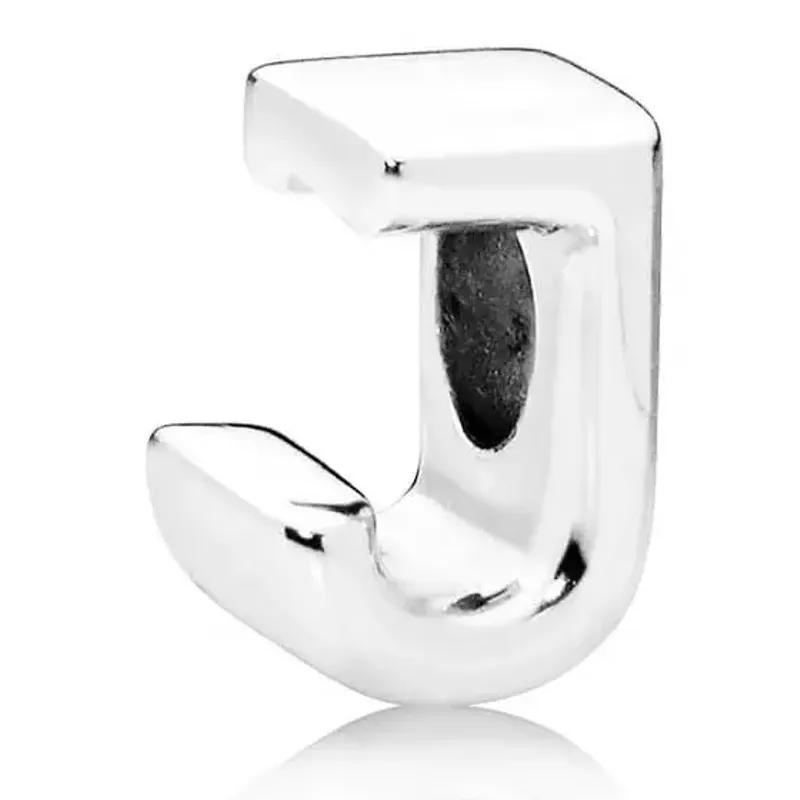 Pandora Conta Ag Letra J 2G 797464