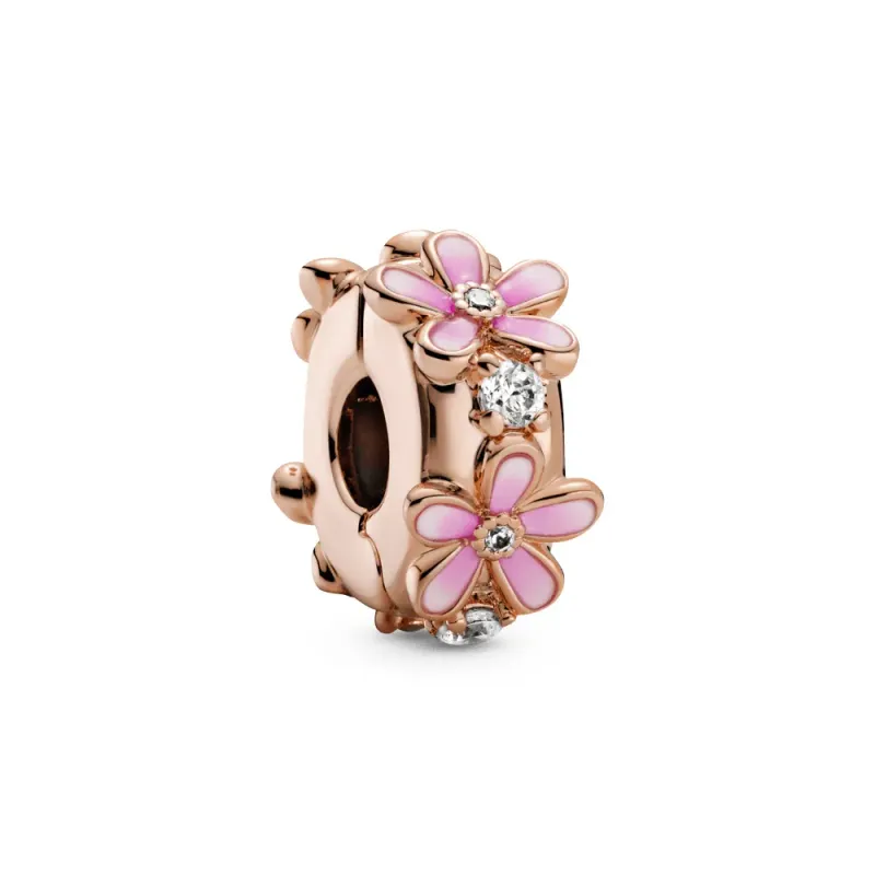 Pandora Pink Daisy Spacer Charm 788809C01