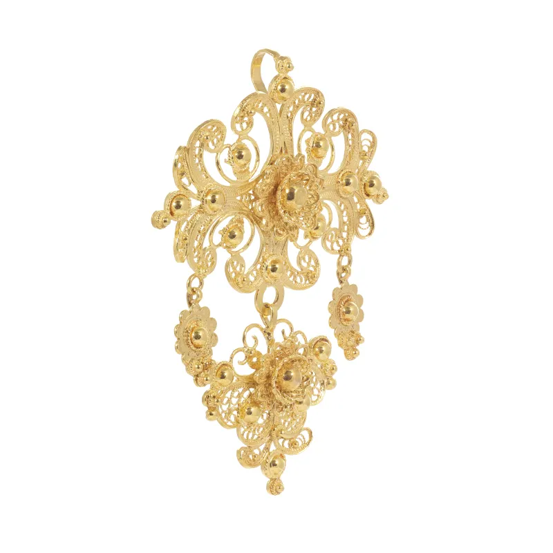 Marcolino Medalha Ouro Amarelo 18MD-OA1009-146