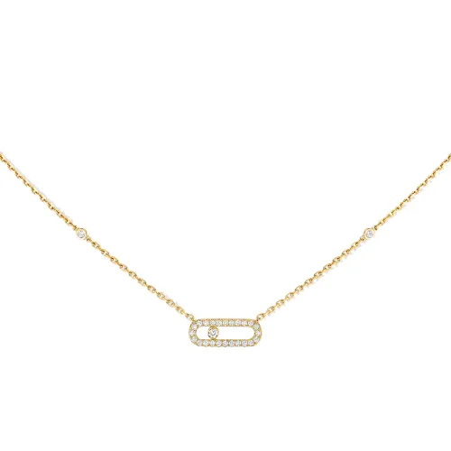 Fio Move Classique Ouro Amarelo com Diamantes