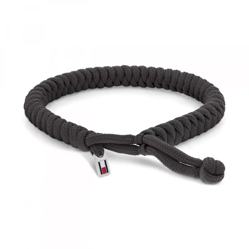 Tommy Hilfiger Black Nylon Bracelet 2790593