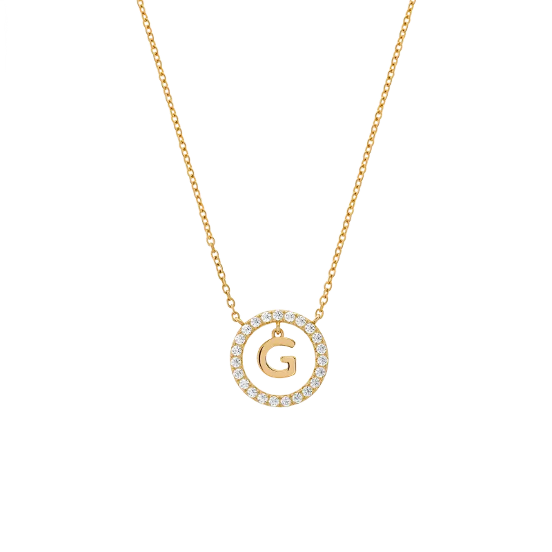 Unike Letter G Necklace UK.CL.1204.0295