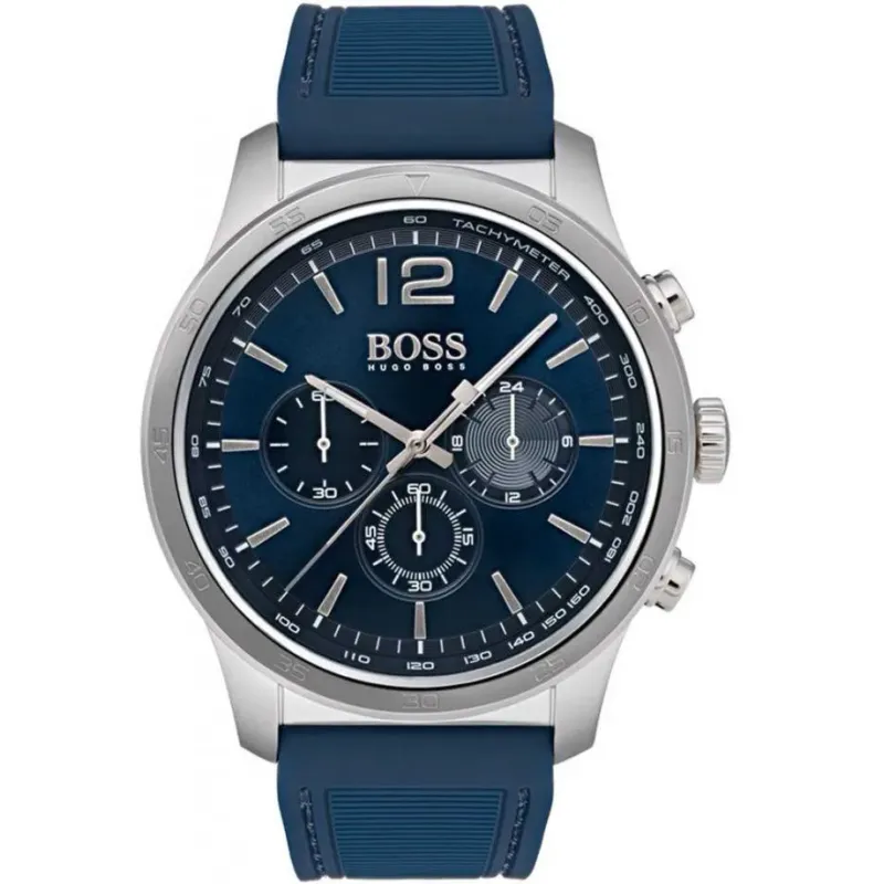Boss HB Professional Ch BlDi St/Blu Sil Strap 1513526
