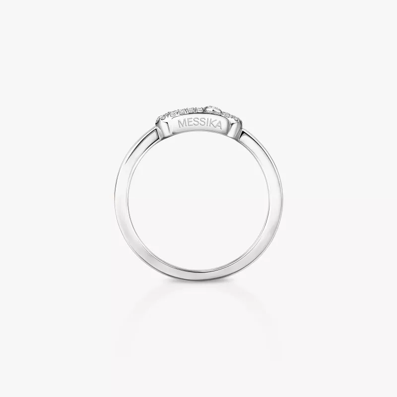 Messika White Gold Move Uno Diamond Ring AN.04705.WG.53
