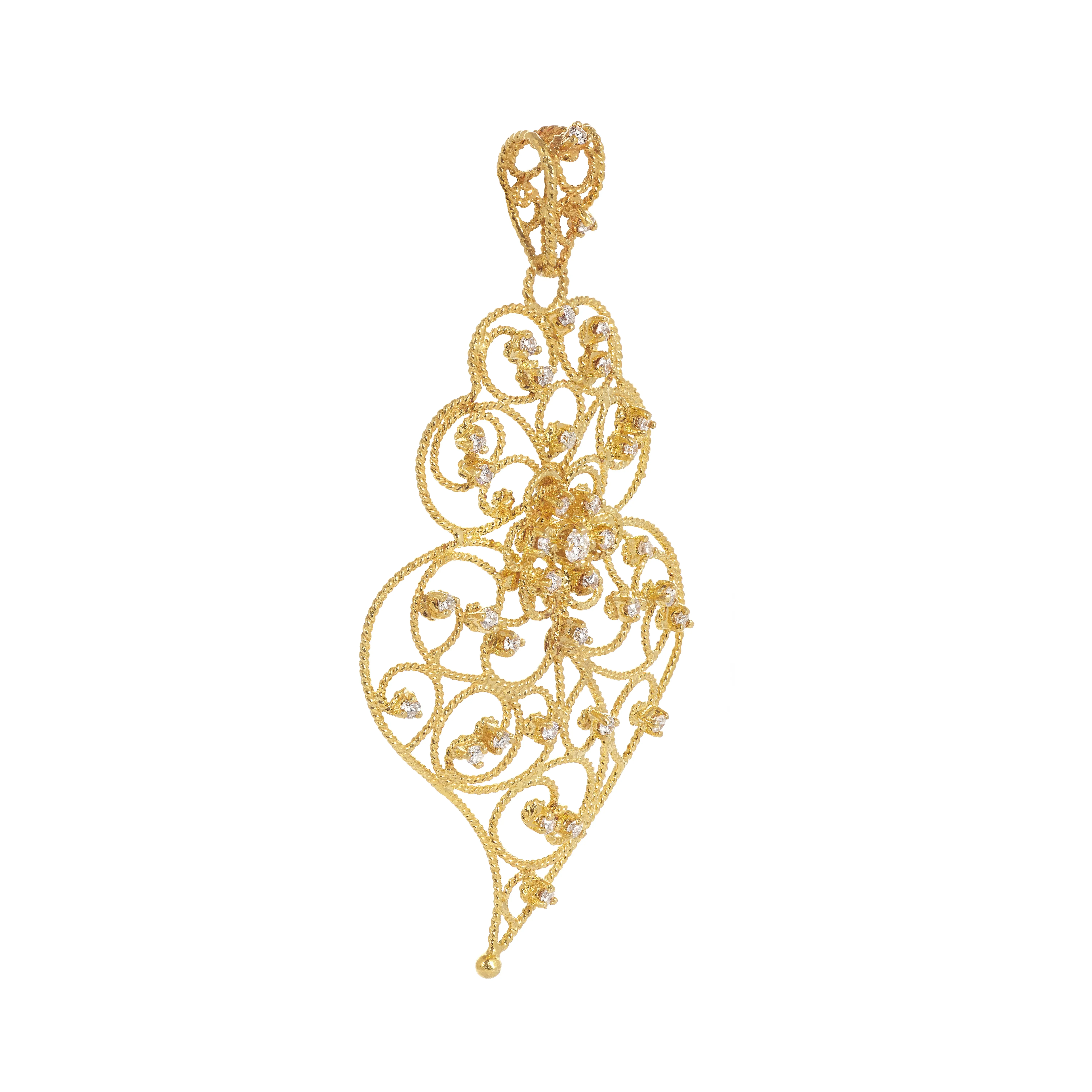 Image Yellow Gold Earrings