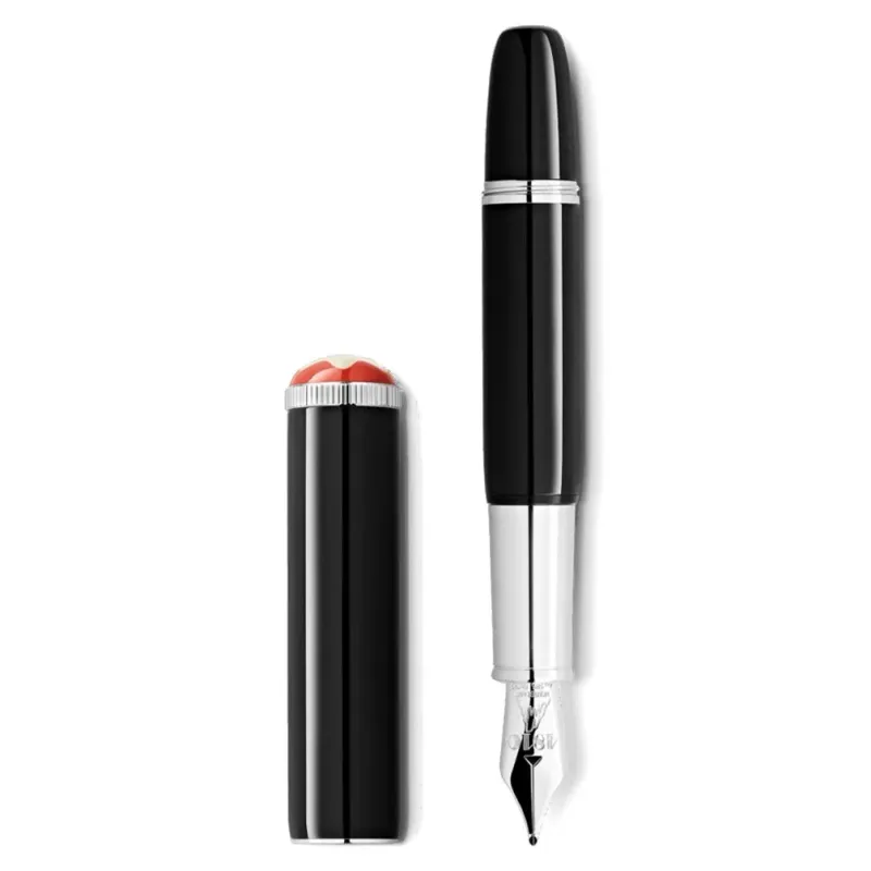 Montblanc Fountain Pen F Heritage R&N Baby Black 127800