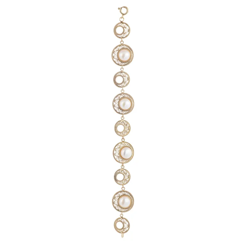 Marcolino Pulseira Filigrana em Prata 01PL-PD0139