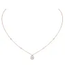 Pink Gold Diamond Necklace Joy MEK.10.FI.05224.PG