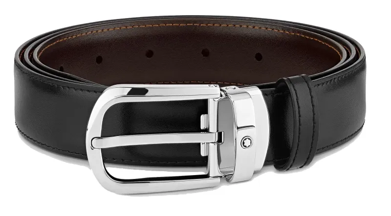 Montblanc Cinto Horseshoe Reversível 30mm 114412