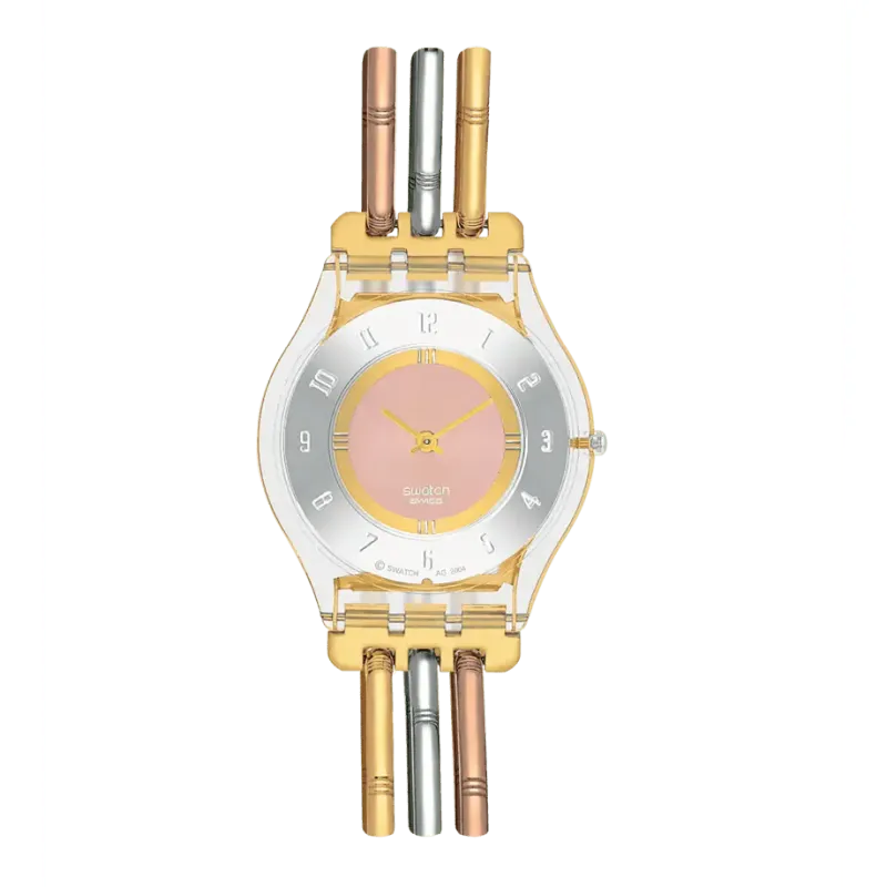 Tri Color Swatch Tri Gold Swatch TRI-GOLD SS08K101B Marcolino Link