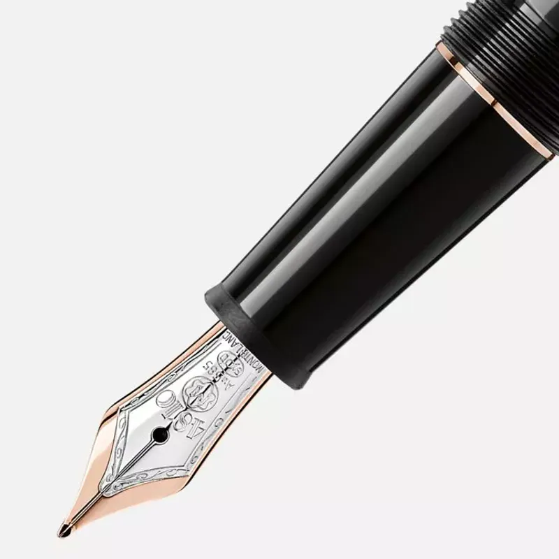 Montblanc Meisterstück Rose Gold-Coated Fountain Pen 132485