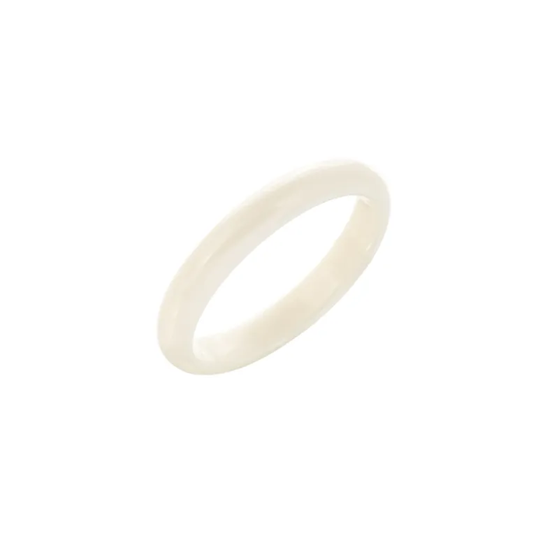 Marcolino Orotech Semplice Sottile Ceramica Ring AK1