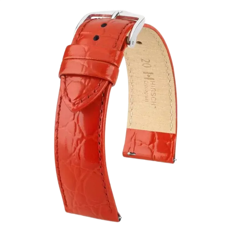 Hirsch Bracelete Hirsch Crocograin M 12302820-2-20