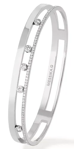 Imagem Escrava Move Romane ouro branco com diamantes