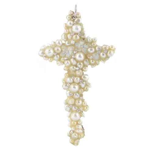 Image Morini Cruz Prata Pearls + Sint Stones