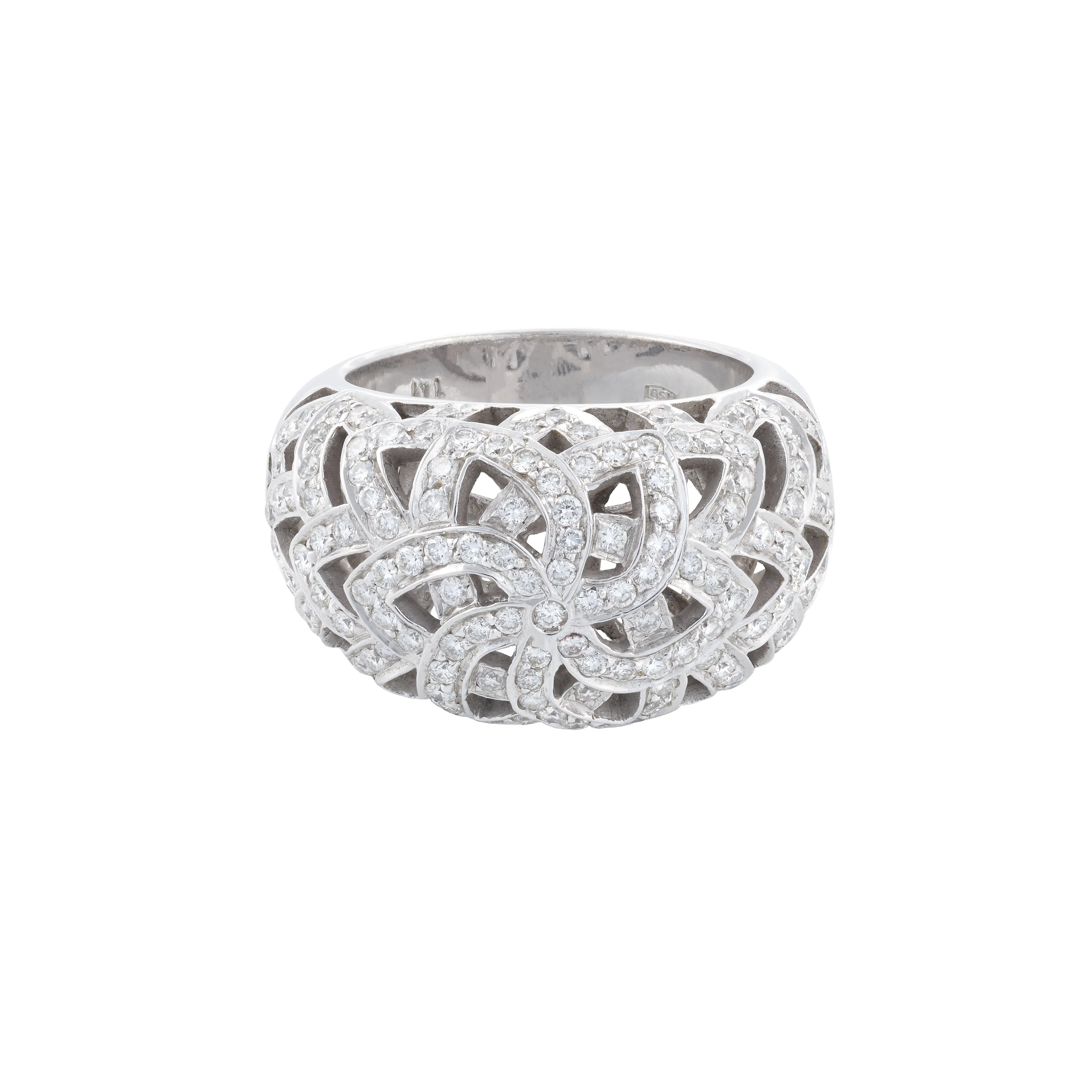 Imagem Anel Ouro Branco