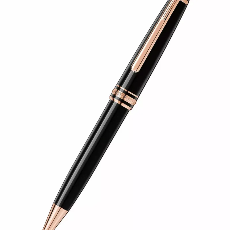 Montblanc Caneta Meisterstück Rose Gold-Coated Ballpoint 132488