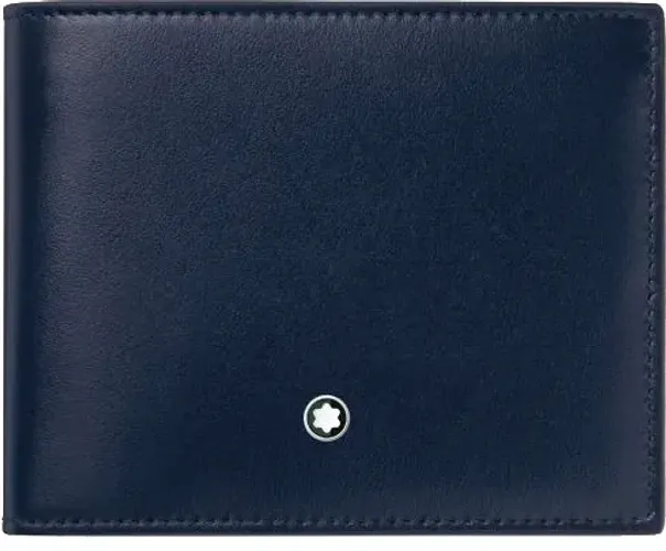 Carteira Meisterstück para 6 cartões Azul                   