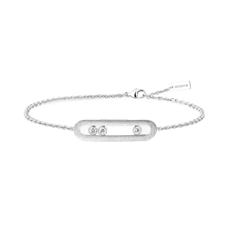 Messika Pulseira de Ouro Branco PU.14586.WG