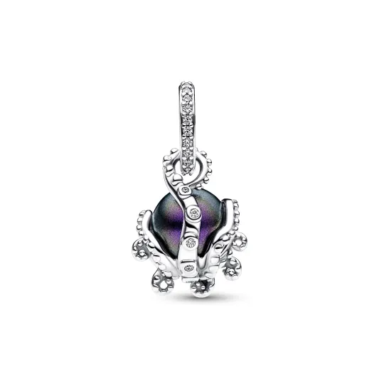 Pandora Disney The Little Mermaid octupus sterling silver dangle wit 792684C01