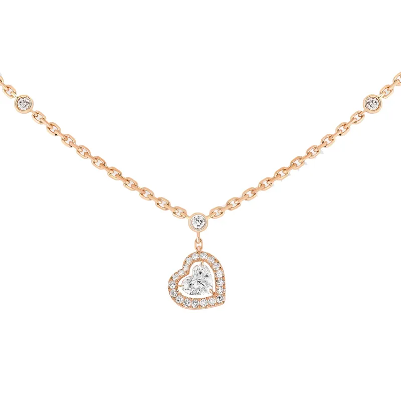 Messika Fio Joy Ouro Rosa com Diamantes MEK.10.FI.11437.PG