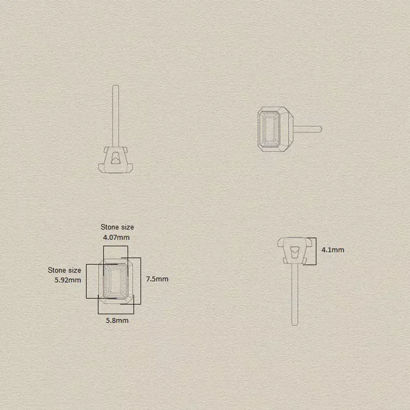 Marcolino Brincos Ouro Rosa F1222